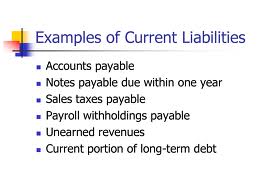 Current Liabilities